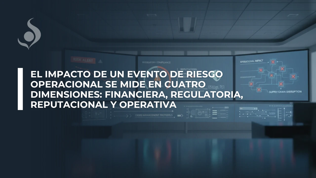 impacto de un evento de riesgo operacional en tu organización