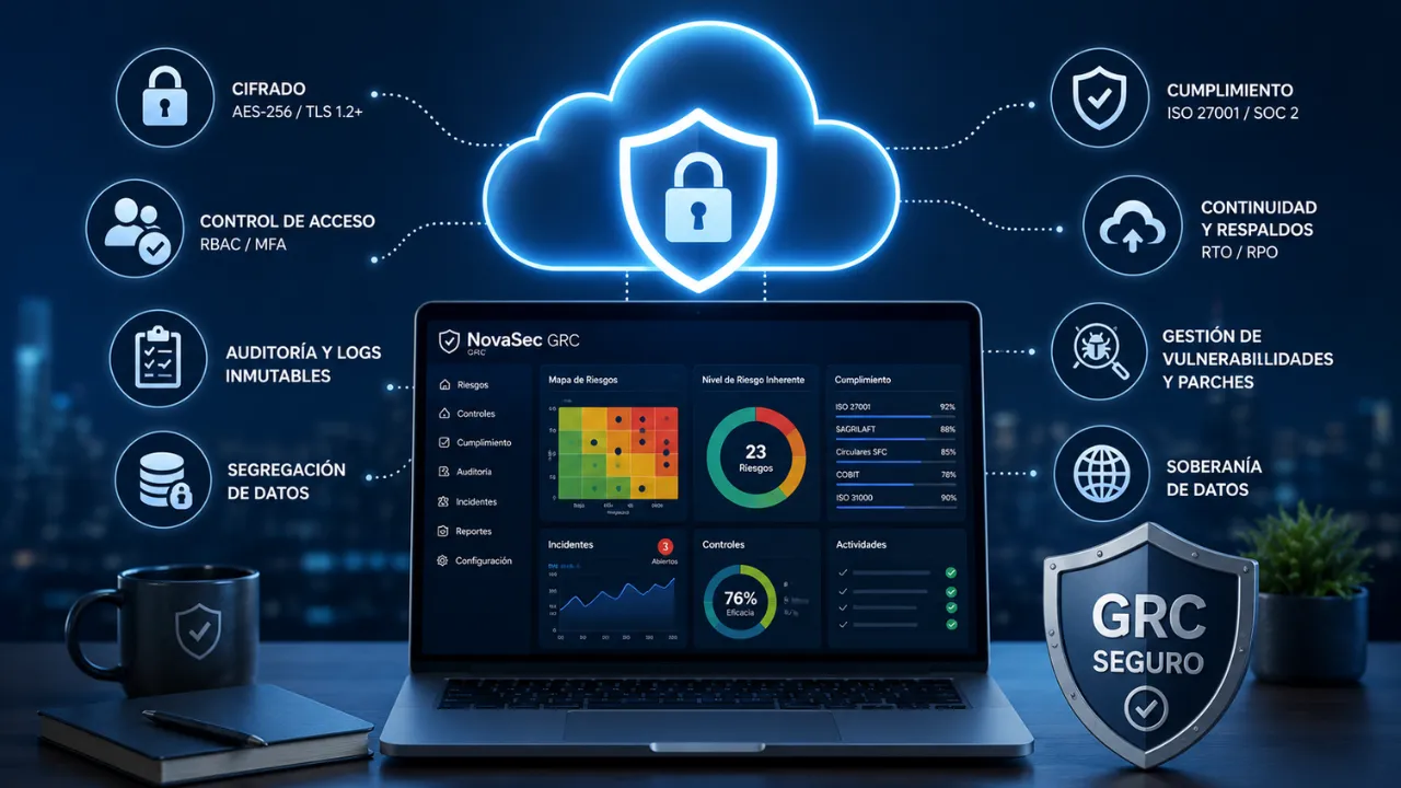 ¿Qué tan seguro es un software GRC en la nube Lo que debes exigirle a tu proveedor
