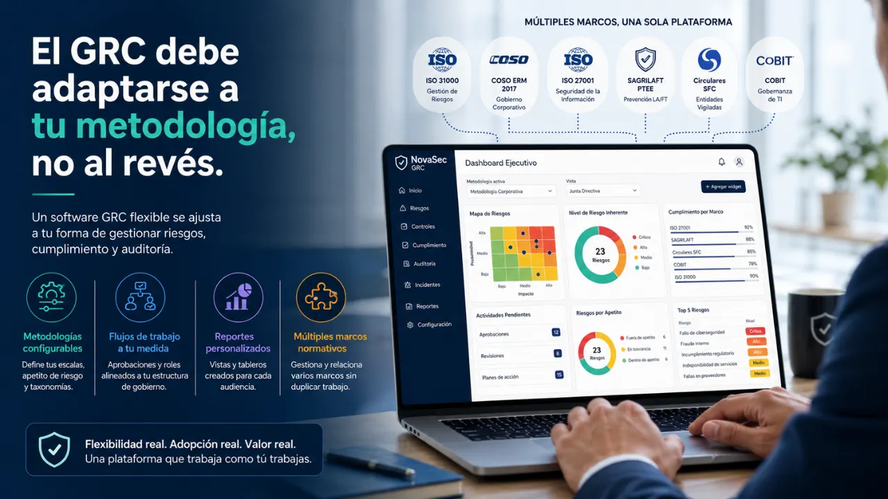¿Tu software GRC se adapta a tu metodología Esto debes saber